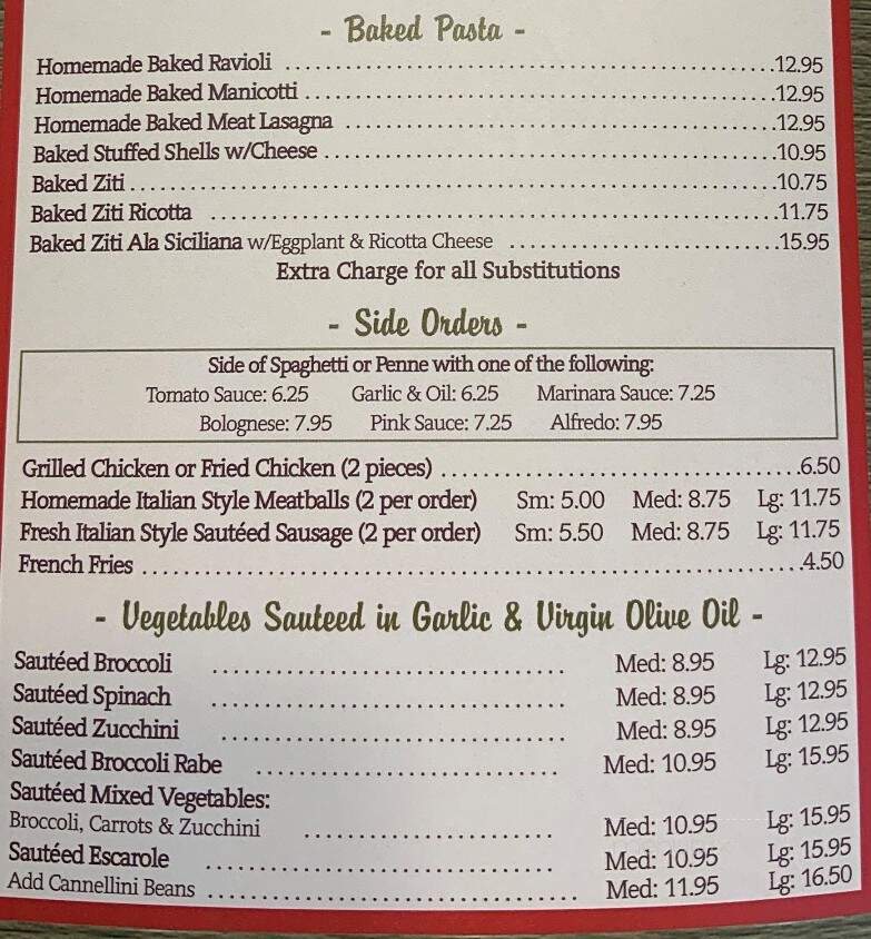 Romeo's Pizza - Franklin Square, NY menu_pic