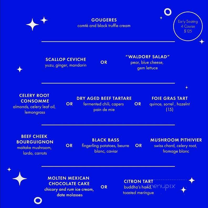 Lutece - Washington, DC menu_pic