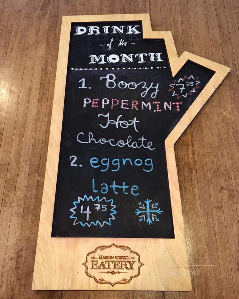 Marion Street Eatery - Winnipeg, MB menu_pic