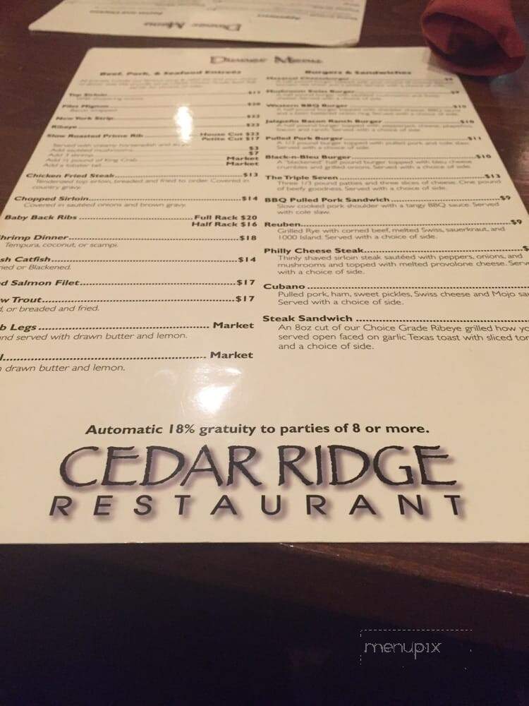 Cedar Ridge-Mazatzal Casino - Payson, AZ