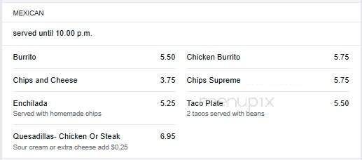 Olde Towne Tavern - Hastings, MI menu_pic