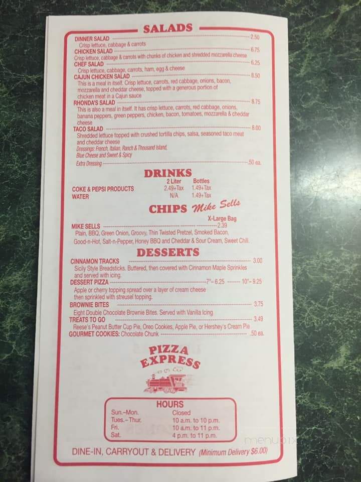 Pizza Express - Moraine, OH
