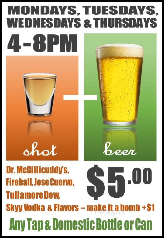 Scaffidi's Hideout - Milwaukee, WI menu_pic