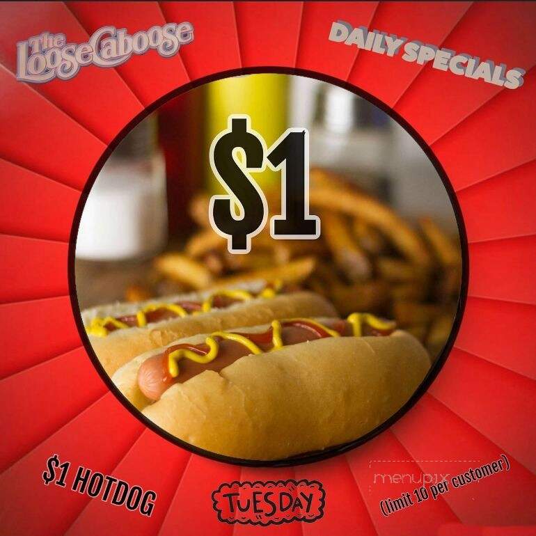 Loose Caboose - Cornwall, ON menu_pic