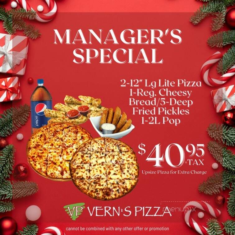 Vern's Pizza - Martensville, SK menu_pic