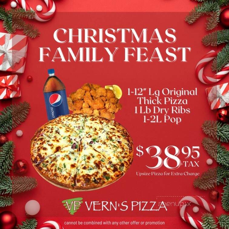 Vern's Pizza - Martensville, SK menu_pic
