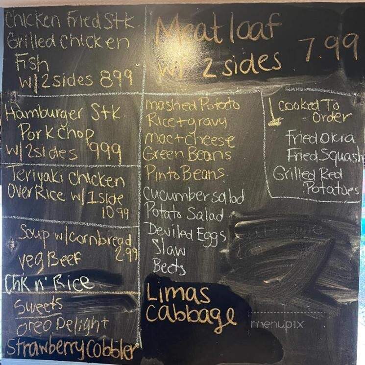 Victoria's Diner - Clover, SC menu_pic