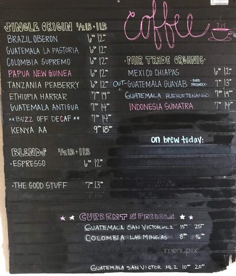 What's the Buzz Coffee - College Station, TX menu_pic