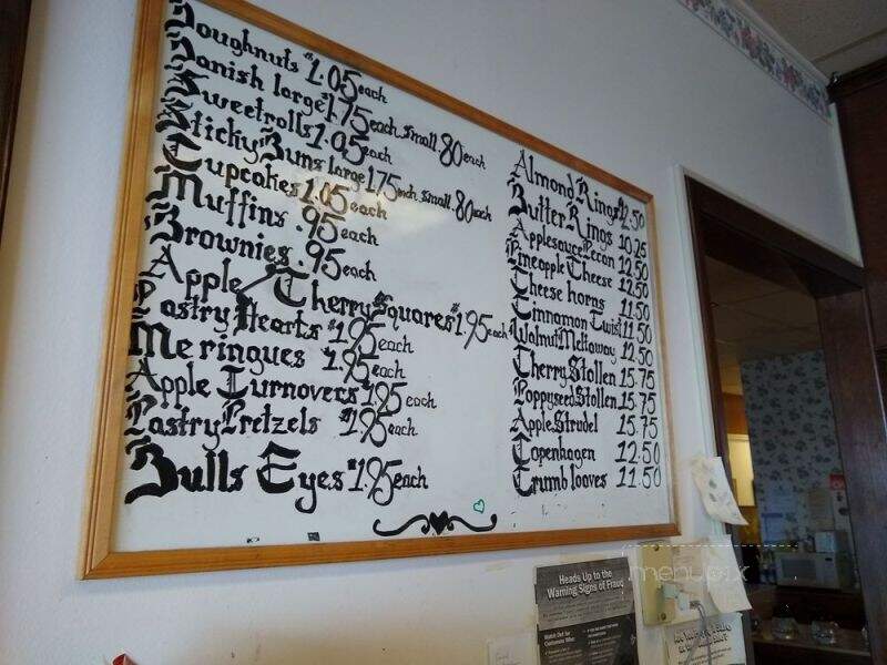 Wolter's Bakery - Williamsville, NY menu_pic