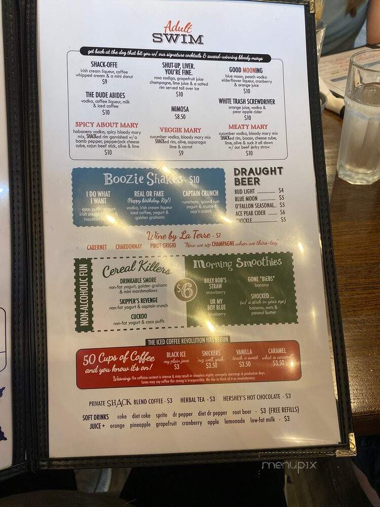 Shack Breakfast & Lunch - Lee's Summit, MO menu_pic