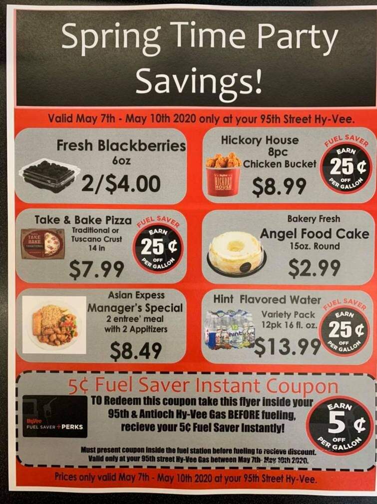 Hy-Vee Market Grill - Overland Park, KS menu_pic