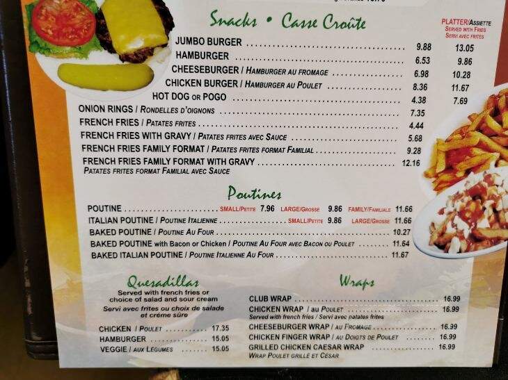 Nicko's Resto Bar - Vankleek Hill, ON menu_pic
