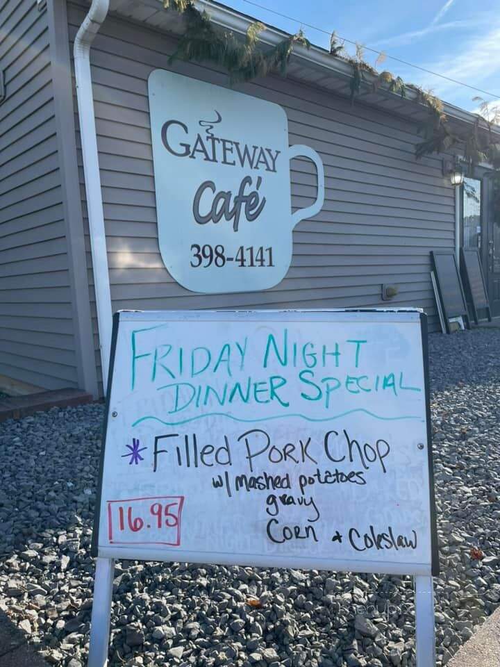 Gateway Cafe - Jersey Shore, PA menu_pic