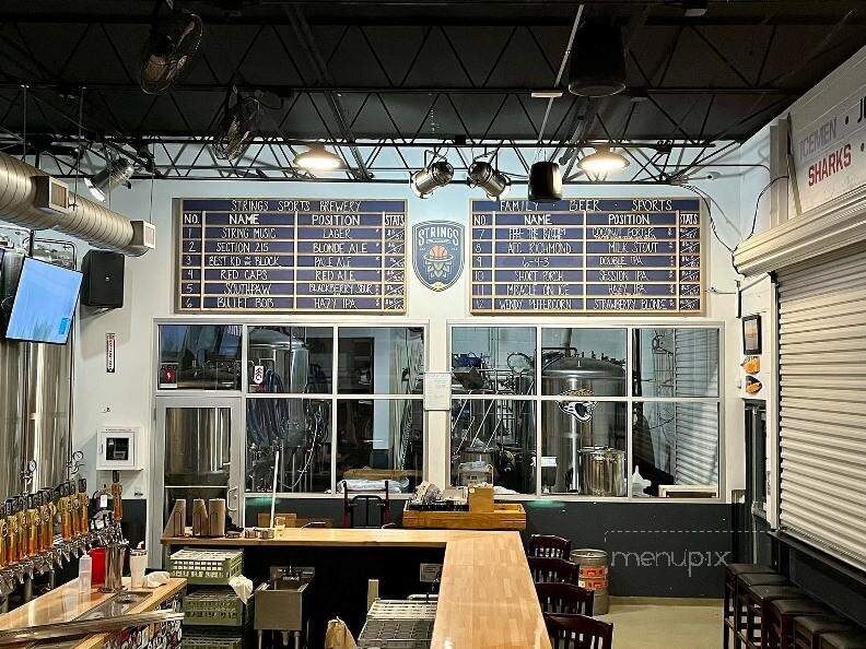 Strings Sports Brewery - Jacksonville, FL menu_pic