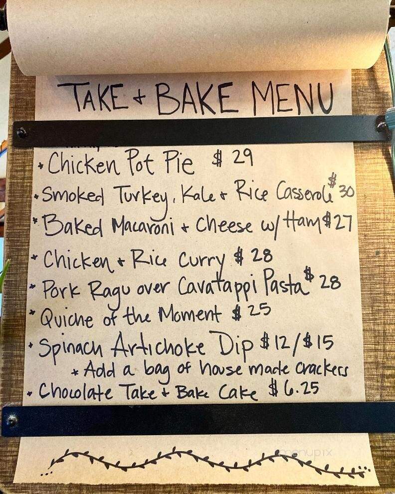 Sweet Lucy's Bakeshop - Bernardston, MA menu_pic