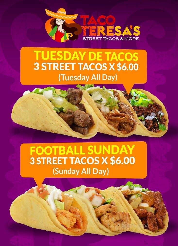 Taco Teresa's - Plymouth, MN menu_pic
