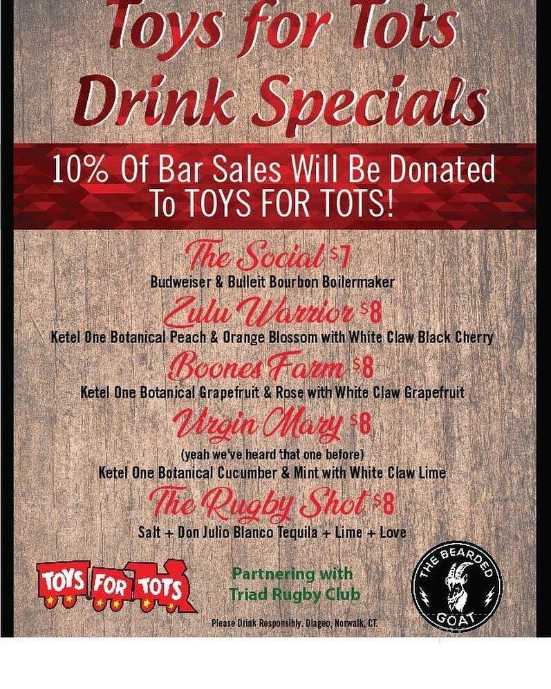 The Bearded Goat - Greensboro, NC menu_pic