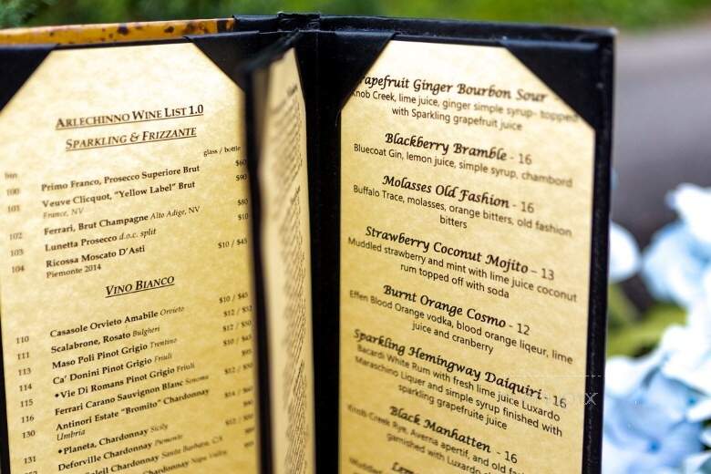 Arlecchino Ristorante - McMurray, PA menu_pic