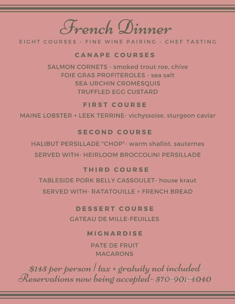 Bank + Vine - Wilkes-Barre, PA menu_pic