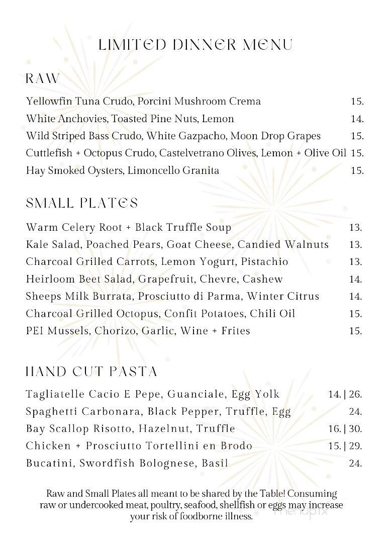 Bank + Vine - Wilkes-Barre, PA menu_pic