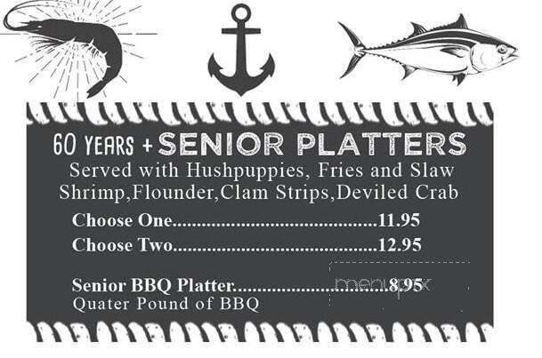Bennett's Grill and Cafe - Calabash, NC menu_pic