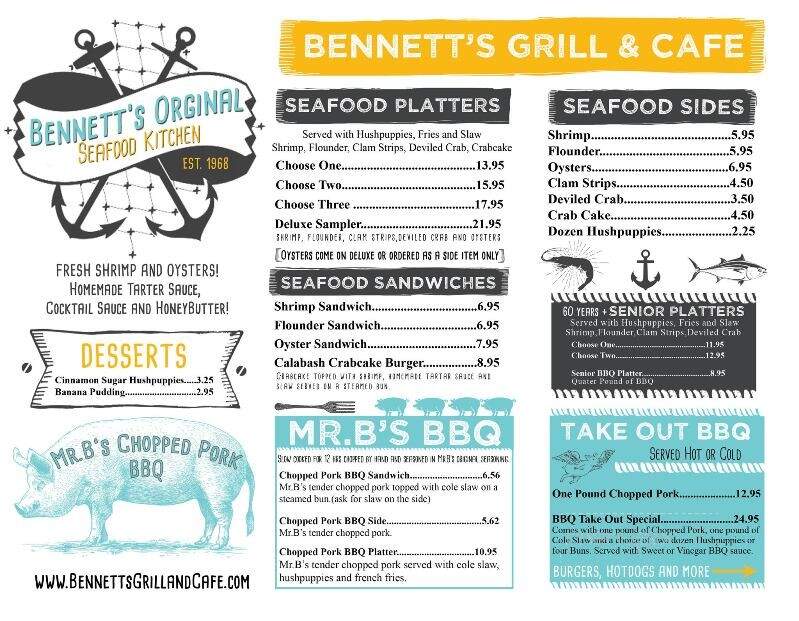 Bennett's Grill and Cafe - Calabash, NC