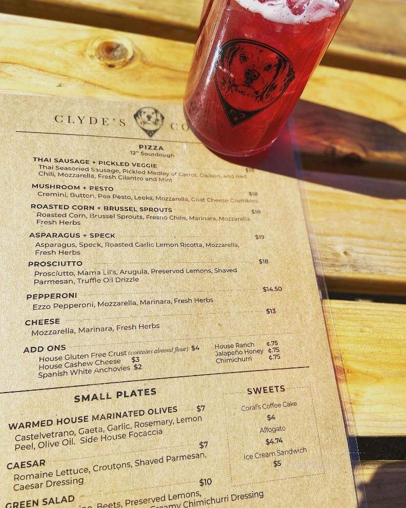 Clyde's Corner - Phoenix, OR menu_pic
