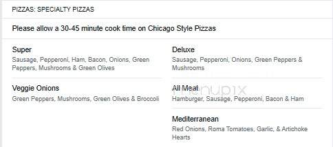 Di Maggio's Pizza Steaks Pasta - Fairfield, IL menu_pic
