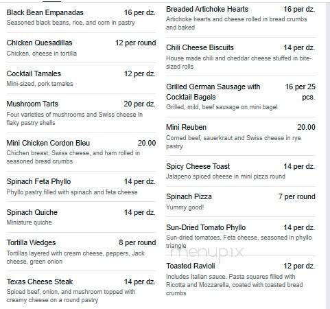Feastivities Gourmet To Go - Fort Worth, TX menu_pic