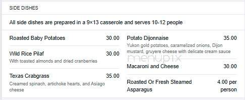 Feastivities Gourmet To Go - Fort Worth, TX menu_pic