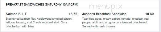 Jasper's - Upper Marlboro, MD menu_pic