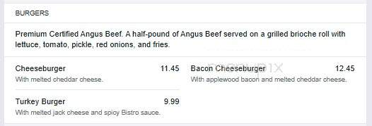 Jasper's - Upper Marlboro, MD menu_pic