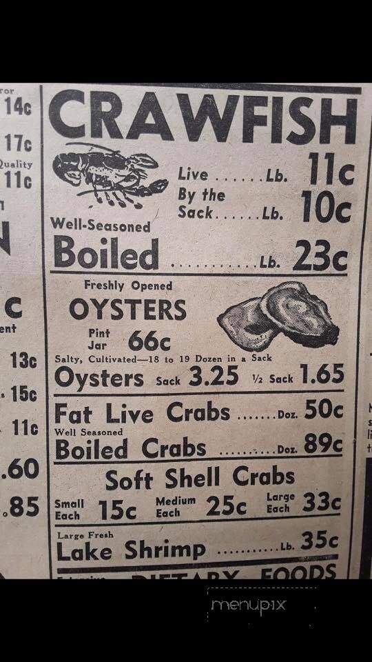 Louisiana Seafood Company - Murfreesboro, TN menu_pic