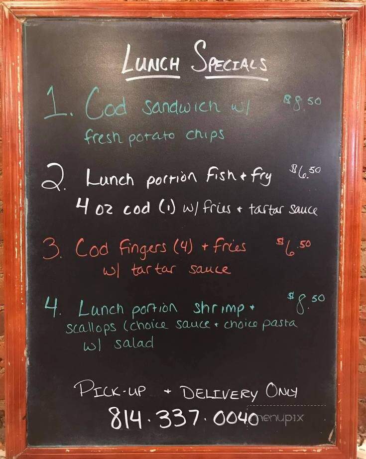 Mannino Italian Garden - Meadville, PA menu_pic