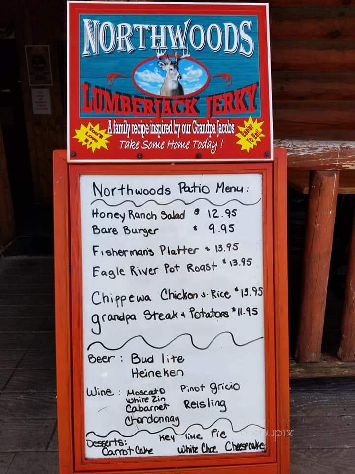 Northwoods Saloon - Crete, IL menu_pic