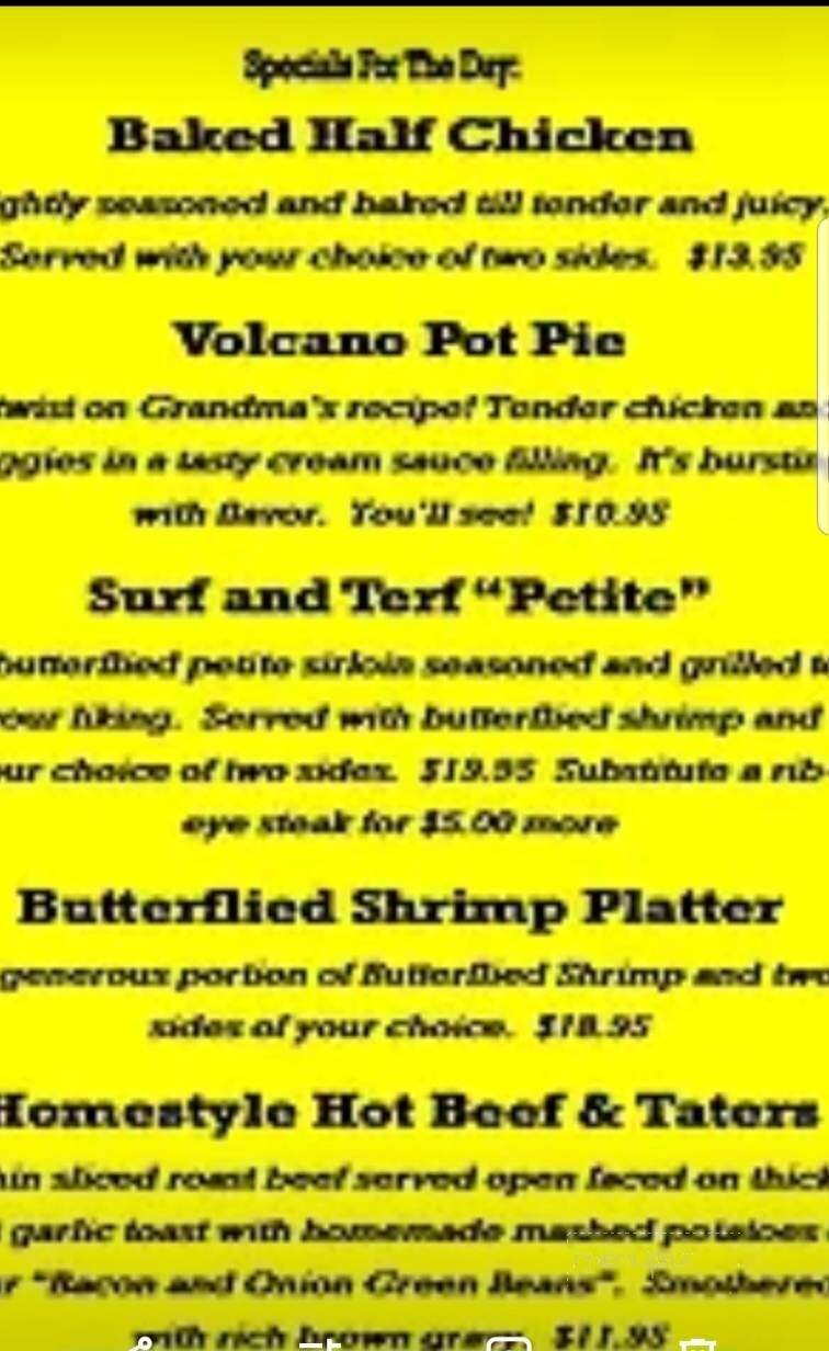Northwoods Saloon - Crete, IL menu_pic