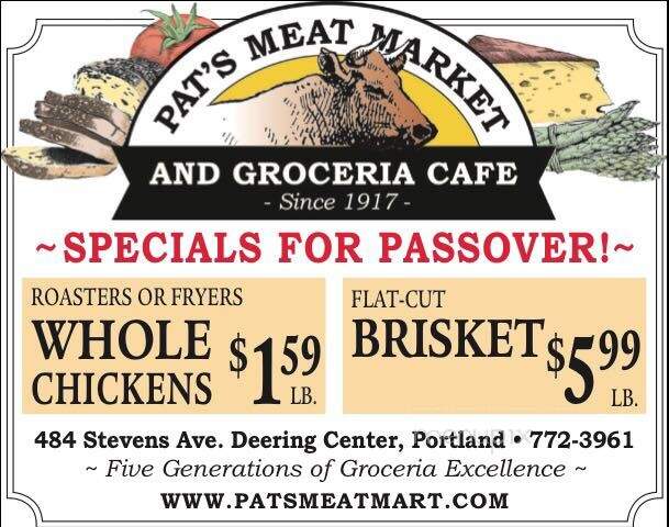 Pat's Meat Market Cafe - Portland, ME menu_pic