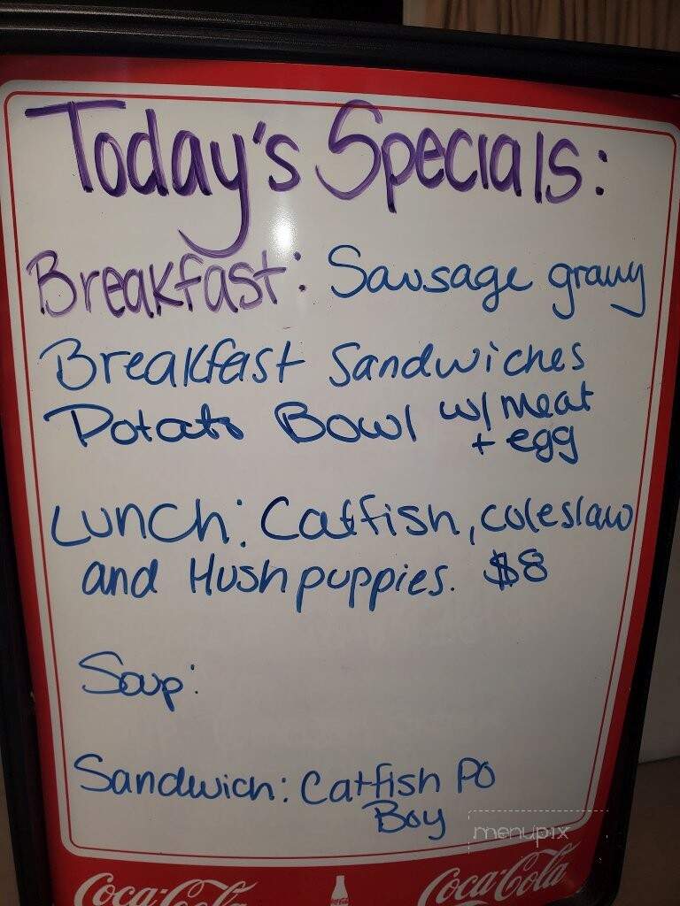 Shaffer's Barbecue and Catering - Woodstock, VA menu_pic