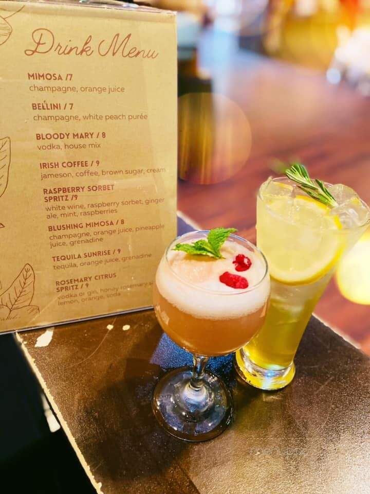 Speakeasy at the Spa - Porter, IN menu_pic