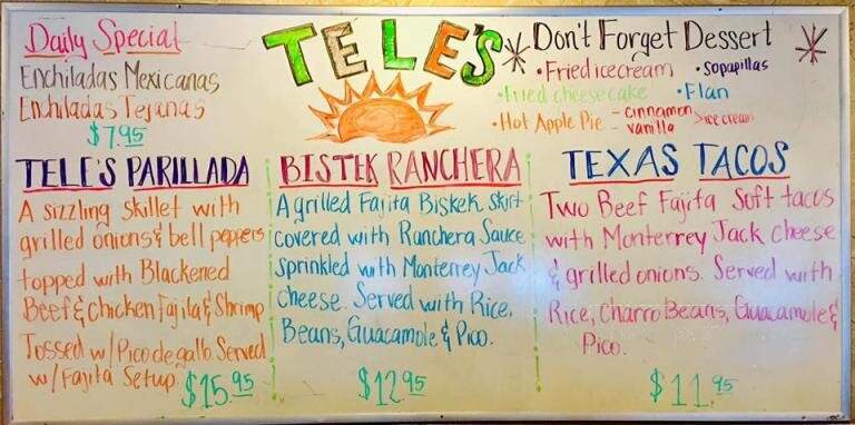Tele's Mexican Restaurant - Van, TX