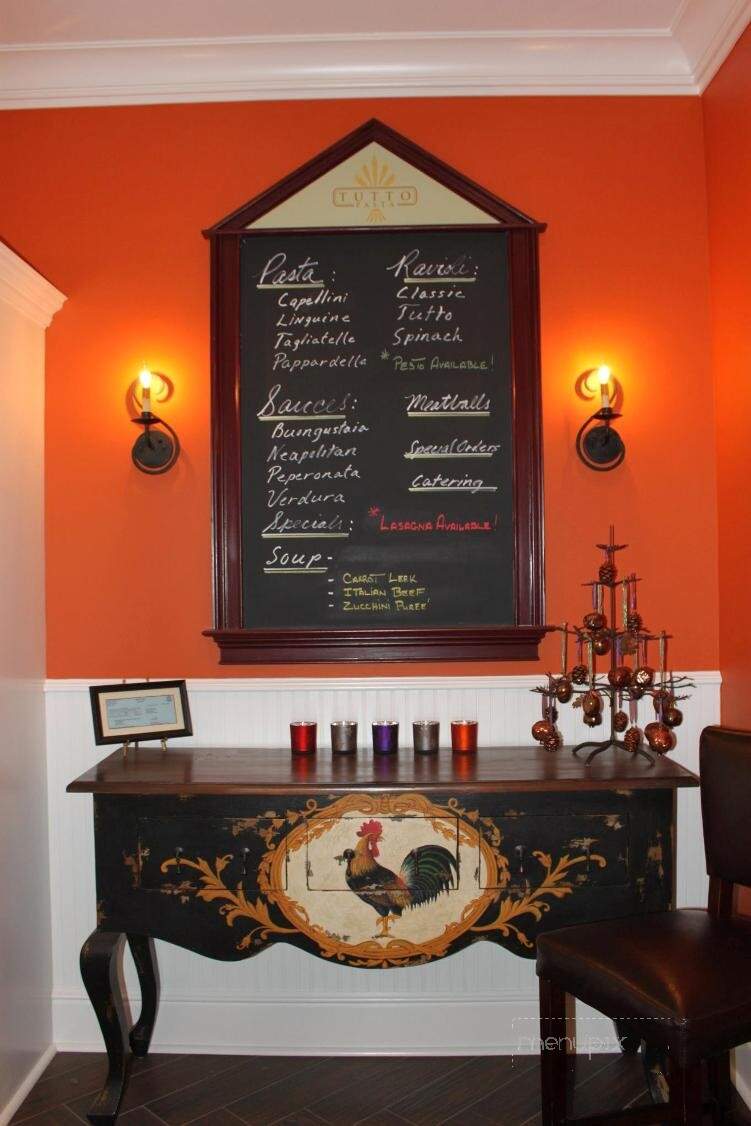 Tutto Pasta - Fairfield, CT menu_pic