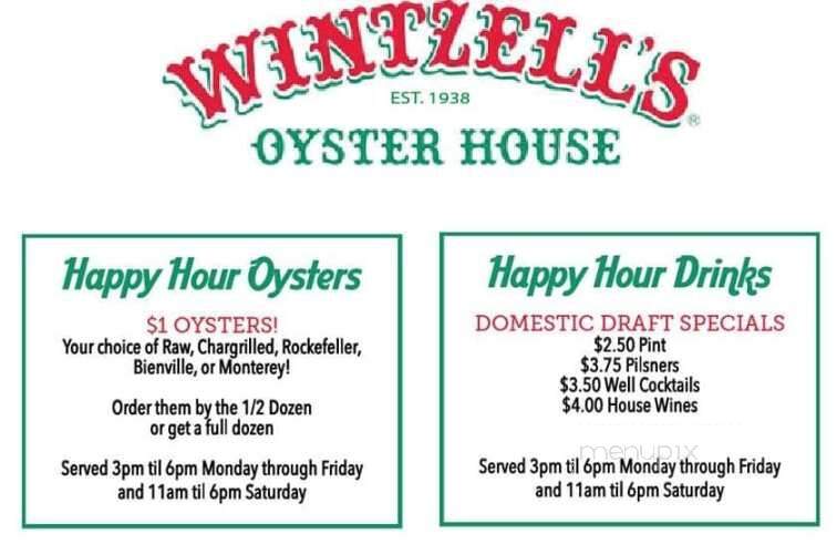 Wintzell's Oyster House - Montgomery, AL
