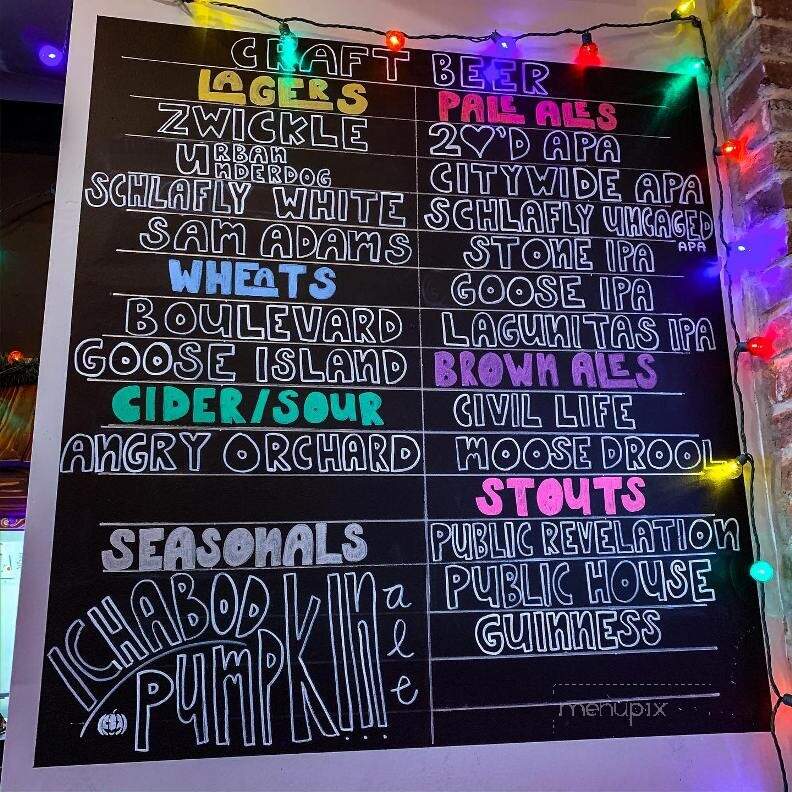 Bud's Amerian Pub - Washington, MO menu_pic