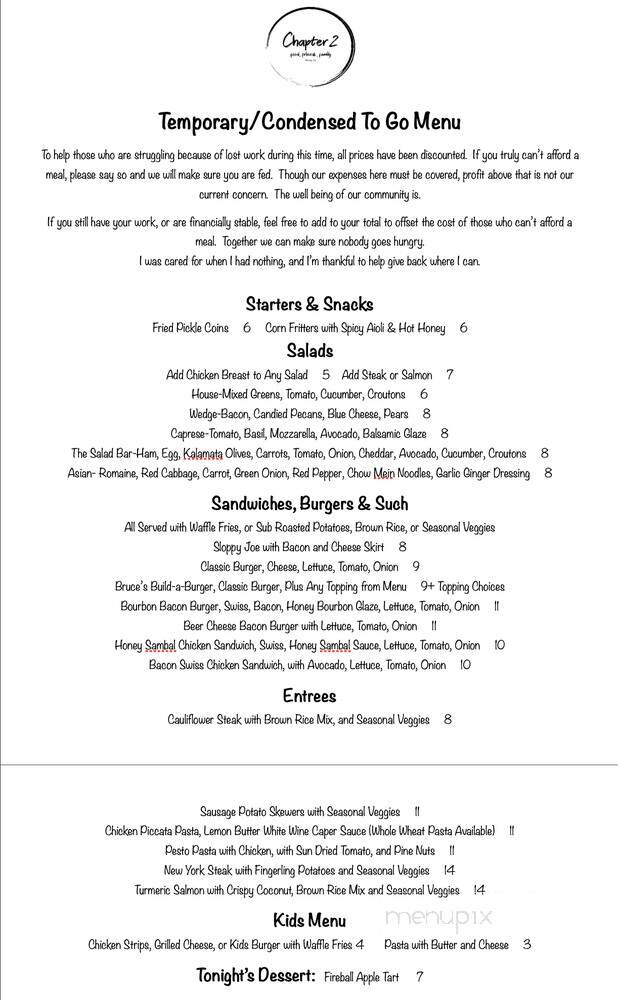 Chapter 2 - Tracy, CA menu_pic