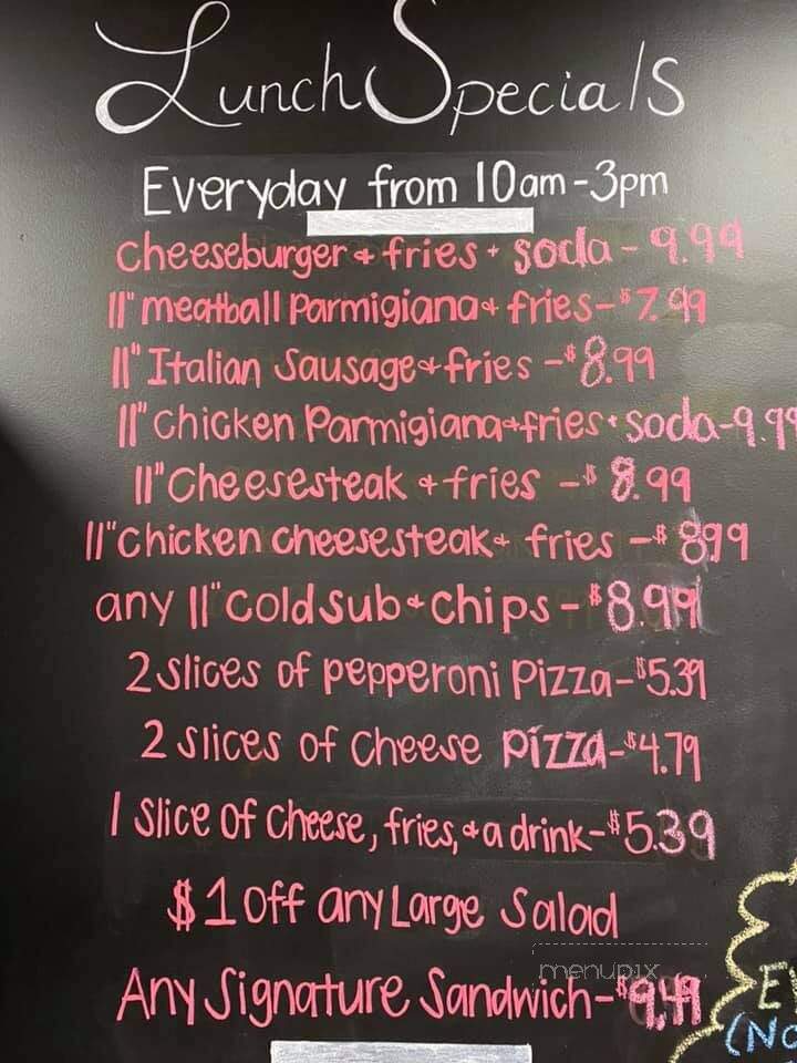Pat's Pizzeria Of Salisbury - Salisbury, MD menu_pic