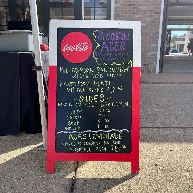 Smokin Aces BBQ - Denham Springs, LA menu_pic