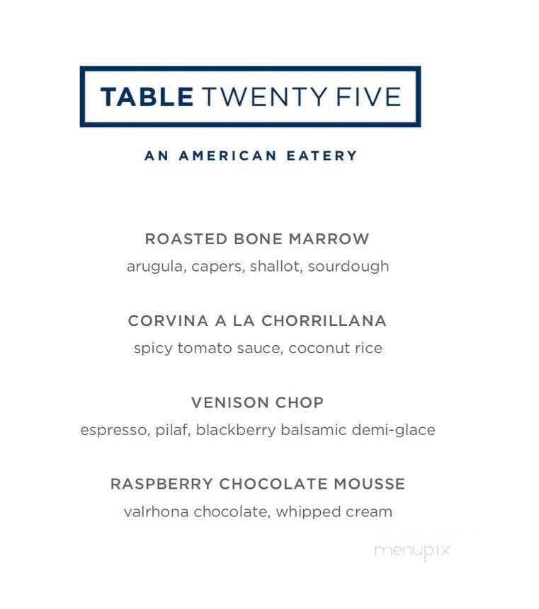 Table Twenty Five - Ogden, UT