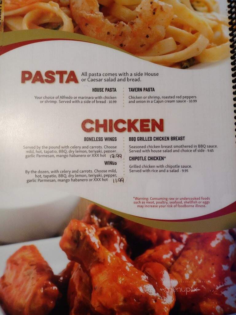 Tumbleweeds Steak and Tavern - Lenoir, NC menu_pic