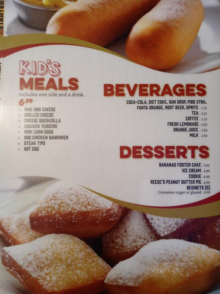 Tumbleweeds Steak and Tavern - Lenoir, NC menu_pic