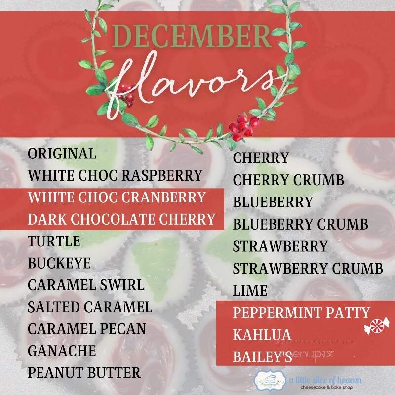 A Little Slice of Heaven - Defiance, OH menu_pic